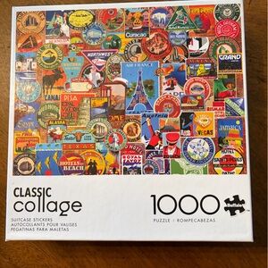 Classic Collage 1000-Piece Jigsaw Puzzle - Multicolor